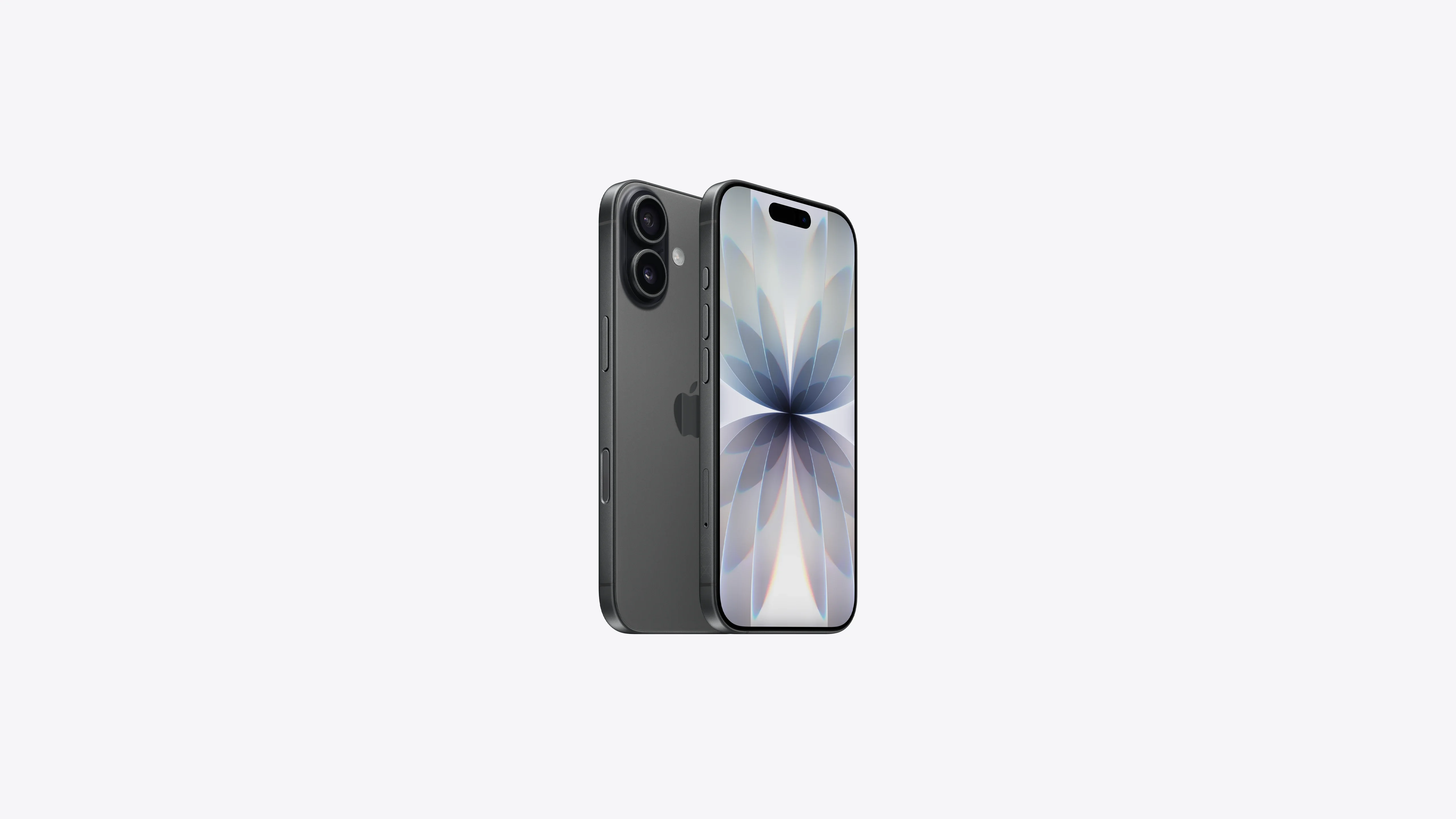 iPhone 17 černý — ilustrační produktový obrázek Apple
